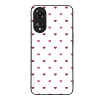 Θήκη Sonique Heart Series για Oppo A78 5G Λευκό 01