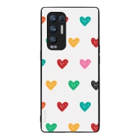 Θήκη Sonique Heart Series για Oppo Find X3 Neo 5G Λευκό 02