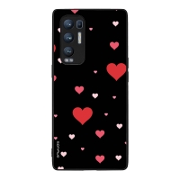 Θήκη Sonique Heart Series για Oppo Find X3 Neo 5G Μαύρο
