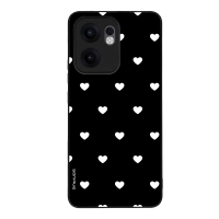 Θήκη Sonique Heart Series για Oppo Reno13 F 5G / Oppo Reno13 FS 5G Μαύρο 02