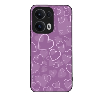 Θήκη Sonique Heart Series για Oppo Reno13 Pro 5G Βιολετί
