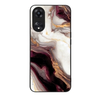 Θήκη Sonique Marble Series για Oppo A78 5G Μπορντώ