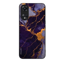 Θήκη Sonique Marble Series για Oppo A78 5G Μωβ