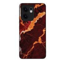 Θήκη Sonique Marble Series για Oppo Reno13 F 5G / Oppo Reno13 FS 5G Κόκκινο