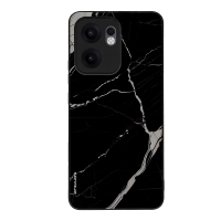 Θήκη Sonique Marble Series για Oppo Reno13 F 5G / Oppo Reno13 FS 5G Μαύρο