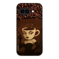 Θήκη Sonique Italian Brainrot Series για Google Pixel 9a 5G Espresso Signora