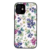 Θήκη Sonique Fruit Series για Apple iPhone 12 Μύρτιλο