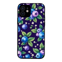 Θήκη Sonique Fruit Series για Apple iPhone 12 Μύρτιλο 01