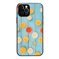 Θήκη Sonique Fruit Series για Apple iPhone 12 Pro Γκρέιπφρουτ