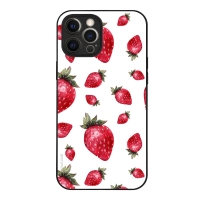 Θήκη Sonique Fruit Series για Apple iPhone 12 Pro Max Φράουλα 01