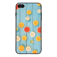 Θήκη Sonique Fruit Series για Apple iPhone 7 Plus / iPhone 8 Plus Γκρέιπφρουτ