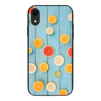 Θήκη Sonique Fruit Series για Apple iPhone XR Γκρέιπφρουτ