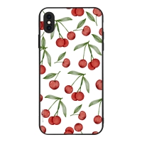 Θήκη Sonique Fruit Series για Apple iPhone XS MAX Κεράσι 01