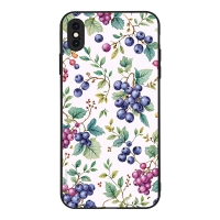 Θήκη Sonique Fruit Series για Apple iPhone XS MAX Μύρτιλο