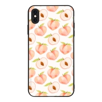 Θήκη Sonique Fruit Series για Apple iPhone XS MAX Ροδάκινο