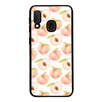 Θήκη Sonique Fruit Series για Samsung Galaxy A20e Ροδάκινο