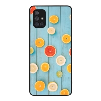 Θήκη Sonique Fruit Series για Samsung Galaxy A71 Γκρέιπφρουτ