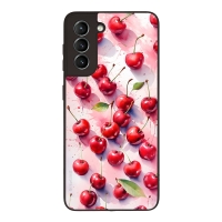 Θήκη Sonique Fruit Series για Samsung Galaxy S21 Κεράσι