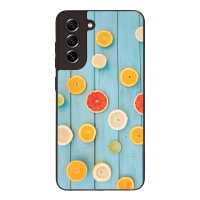 Θήκη Sonique Fruit Series για Samsung Galaxy S21 FE Γκρέιπφρουτ