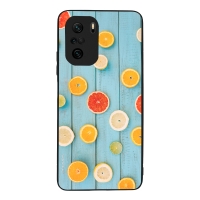 Θήκη Sonique Fruit Series για Xiaomi Poco F3 / Mi 11i Γκρέιπφρουτ