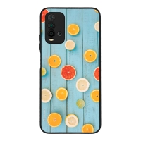 Θήκη Sonique Fruit Series για Xiaomi Redmi 9T Γκρέιπφρουτ