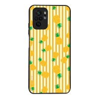 Θήκη Sonique Fruit Series για Xiaomi Redmi Note 10 / Redmi Note 10s / Poco M5s Ανανάς 01