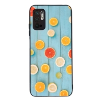 Θήκη Sonique Fruit Series για Xiaomi Redmi Note 10 5G / Poco M3 Pro 5G Γκρέιπφρουτ