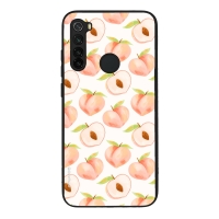 Θήκη Sonique Fruit Series για Xiaomi Redmi Note 8 / Redmi Note 8 2021 Ροδάκινο