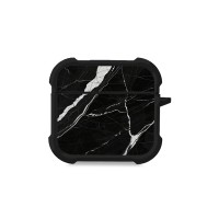 Θήκη Σιλικόνης Sonique Marble Series για AirPods 4 Μαύρο