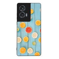 Θήκη Sonique Fruit Series για Motorola Edge 50 Fusion 5G Γκρέιπφρουτ
