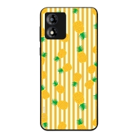 Θήκη Sonique Fruit Series για Motorola Moto E13 4G Ανανάς 01