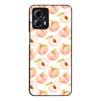 Θήκη Sonique Fruit Series για Motorola Moto G13 4G / Moto G23 4G Ροδάκινο