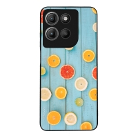 Θήκη Sonique Fruit Series για Motorola Moto G15 4G / Moto G15 Power Γκρέιπφρουτ