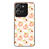 Θήκη Sonique Fruit Series για Motorola Moto G15 4G / Moto G15 Power Ροδάκινο