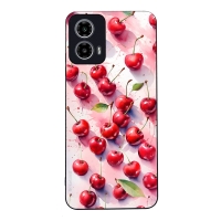 Θήκη Sonique Fruit Series για Motorola Moto G34 5G Κεράσι