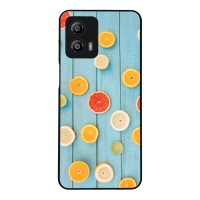Θήκη Sonique Fruit Series για Motorola Moto G53 5G Γκρέιπφρουτ