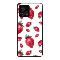 Θήκη Sonique Fruit Series για Motorola Moto G72 Φράουλα 01