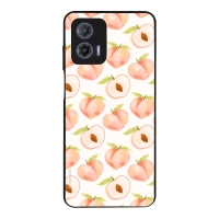 Θήκη Sonique Fruit Series για Motorola Moto G73 5G Ροδάκινο