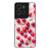 Θήκη Sonique Fruit Series για Motorola Moto G75 5G Κεράσι