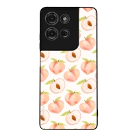 Θήκη Sonique Fruit Series για Motorola Moto G75 5G Ροδάκινο