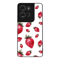 Θήκη Sonique Fruit Series για Motorola Moto G75 5G Φράουλα 01