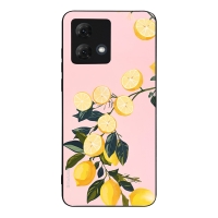 Θήκη Sonique Fruit Series για Motorola Moto G84 5G Λεμόνι