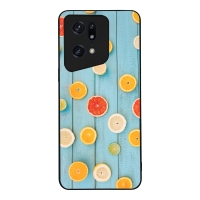 Θήκη Sonique Fruit Series για Oppo Find X5 Pro 5G Γκρέιπφρουτ
