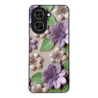 Θήκη Sonique 3D Flower Series για Xiaomi Poco C71 4G Βιολετί