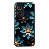 Θήκη Sonique 3D Flower Series για Xiaomi Poco C71 4G Γαλάζιο