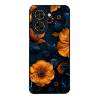 Θήκη Sonique 3D Flower Series για Xiaomi Poco C71 4G Πορτοκαλί 01