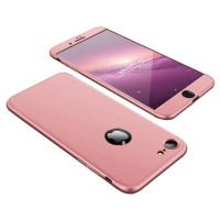 GKK 360 Full Body Protection Apple iPhone 7 / iPhone 8 Ροζ Χρυσό