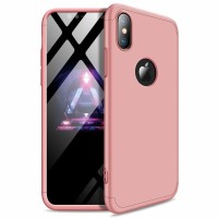 GKK 360 Full Body Protection Apple iPhone XR Ροζ Χρυσό