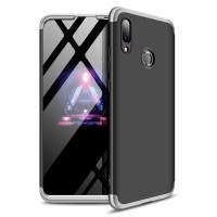GKK 360 Full Body Protection Huawei Y7 2019 Μαύρο/Ασημί