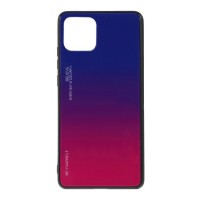 Glass Case Apple iPhone 11 Pro Max Μπλε / Ματζέντα